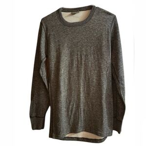 Women's Stanfield"s Duofold/Layered Merino Wool/Cotton Blend Shirt, Size Small